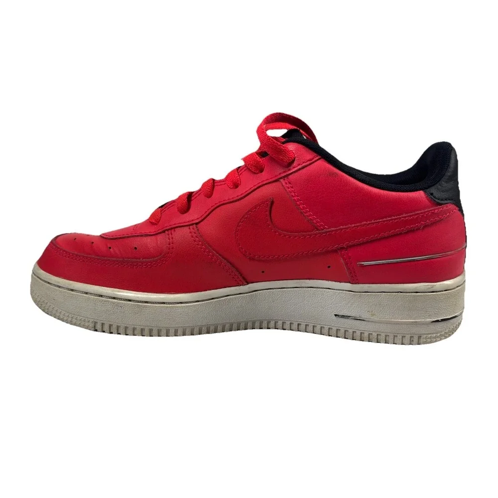 Nike Air Force 1 Low Red Sneakers GS Youth Size 6.5Y Basketball‎ 314192-604